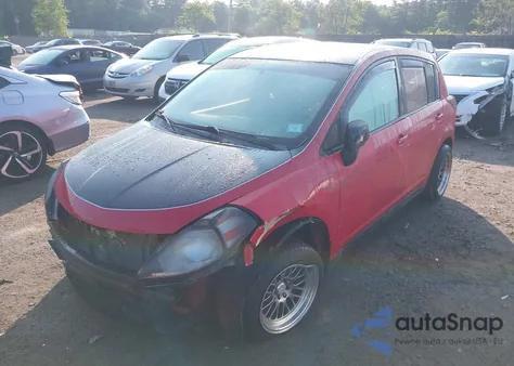 2007 Nissan Versa 1.8S z USA, uszkodzony, nr VIN 3N1BC13E57L423461